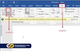 Jika belum, berikan tanda check pada opsi different first page. Cara Membuat Kop Surat Di Microsoft Word Mudah Dosenpintar Com