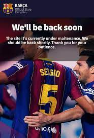 Barcelona are due to present their shirt for the 2021/22 season this. Infosfcb On Twitter Urgent The Shirt Of Memphis Depay Was Temporarily On Sale On Fc Barcelona S Website And The Website Is Now Under Maintenance Https T Co 6tkawjnzee