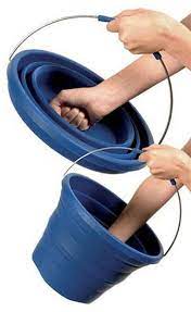 collapsible bucket collapsible bucket inventions simple storage