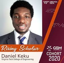 Daniel Keku's Instagram, Twitter & Facebook