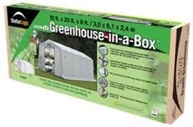 Large outdoor greenhouse steel frame waterproof ripstop cover walk in 10x20x8 ft (163644634930). Shelterlogic 10x20 Growit Greenhouse Peak Style 70658 Free Shipping