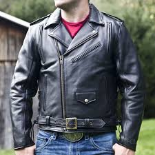 mens classic motorcycle jacket i