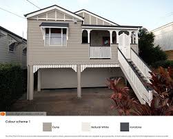 Colorbond Dune Colour Schemes For A Queensland Home Visualise The Potential House Colors House Exterior Color Schemes Outside House Colors
