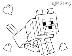 I have bought the game, i got the purchase comp. Minecraft Dog Coloring Pages Coloring Home