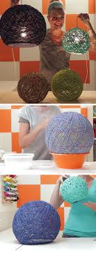 Awesome How To Make Yarn Globes Diy Home Decor Ideas On A Budget Living Room Easy Decorating Ideas For The Ho Globe Diy Yarn Diy Diy Home Decor On A Budget