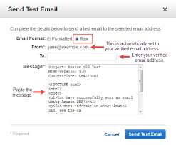 How to use send in a sentence. How To Send An Email Amazon Web Services Aws