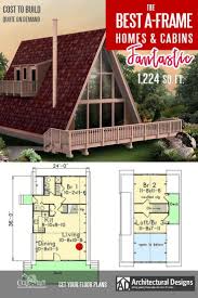 Cool A Frame Tiny House Plans Plus Tiny Cabins And Sheds Craft Mart A Frame House A Frame Cabin Plans Tiny House Plans The main room is 10 by 18 and the smaller room is 10 by 10.