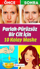 Parlak Ve Puruzsuz Bir Cilt Icin Ev Yapimi 10 Kolay Maske Maskeler Parlak Cilt Urunleri