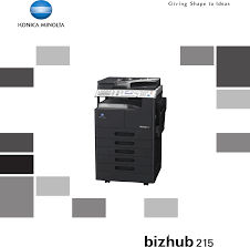 Download the latest drivers and utilities for your konica minolta devices. Bizhub 215 Ug Scan Operations En 1 1 0