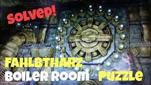 Maybe you would like to learn more about one of these? Skyrim Se Fahlbtharz Boiler Room Puzzle Youtube