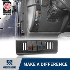 Hooke Road 4 Switch Pod Panel Kit Driver Side Jeep Wrangler Tj 97 06 Jeep Wrangler Tj Wrangler Tj Jeep