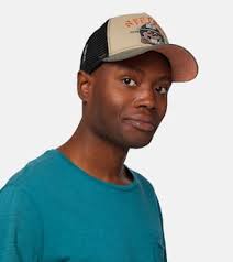 Forest Patrol Beige/Black/Green Trucker