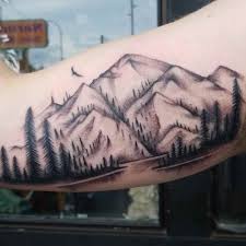 You can get a small simple image of a mountain or a more complicated design in a large size. 150 Tattoo Ideas For Mountain Lovers Body Art Guru