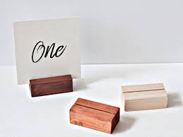 Wood Table Number Holder 8cm Rustic Card Holder Table Etsy In 2020 Wood Table Number Holder Table Number Holders Wood Table Numbers