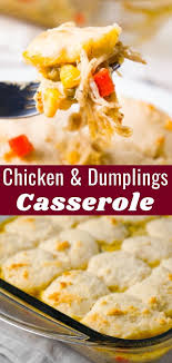 Chicken And Dumplings Casserole This Is Not Diet Food Shredded Chicken Recipes Easy Chicken And Dumplings Easy Dinner Recipes Crockpot