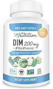 Dim has shown to have a number of health benefits. Amazon Com Dim Supplement 200mg Dim Diindolylmethane Plus Bioperine 60 Day Supply Of Dim For Estrogen Balance Hormone Menopause Relief Acne Treatment Pcos Bodybuilding Health Personal Care