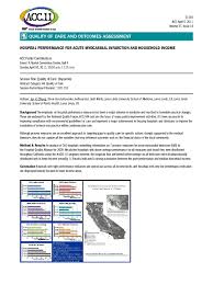 Pdf Hospital Performance For Acute Myocardial Infarction