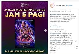 Biaya member 100k se umur hidup chat whatsaap 089653437629 | twuko. Film Avengers Endgame Tayang Mulai Jam 5 Pagi Bioskop Indonesia Kalahkan Malaysia