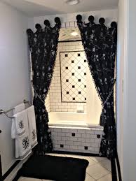 Valea home blackout valance curtains waterproof soft rod pocket valance for kitchen and bathroom window room darkening valances for bedroom, 52 inch x 18 inch, black 4.6 out of 5 stars 1,544 $10.99 $ 10. Elegant Bathroom Shower Curtain Ideas Novocom Top