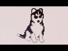 Comment Dessiner Un Chien Pixel Art There are 206 chien husky for sale on etsy, and they cost $14.95 on average. comment dessiner un chien pixel art