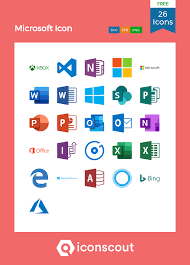 Download Microsoft Logos Icon Pack Available In Svg Png Icon Fonts Microsoft Icons Icon Pack Microsoft