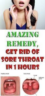 Amazing Remedy Get Rid Of Sore Throat In 1 Hours Health Remedies Throat Drinks Health Disease Health Routine Health Tips