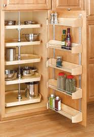 Keep Your Cooking Needs Organized With The Lafata Door Storage Spice Rack Wall Accessories With Kitchen Cabinet Storage Apartment Kitchen Small Space Kitchen
