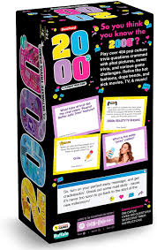 Millennials should have no problem doing well on this 2000s pop culture trivia quiz. Amazon Com 2000 S Ultimate Trivia Buzzfeed Games Toys Games