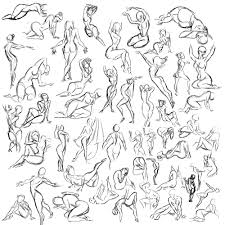 Too Draw To Think A Collection Of 60 Second Drawings I Did To Get Gesture Drawing Poses Art Reference Poses Art Poses