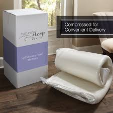 This means that your spine, neck and hips are realigned, evenly distributing body weight and effectively correcting a poor sleeping posture. Amazon Com Nature S Sleep 10 Gel Memory Foam Mattress Full Furniture Decor