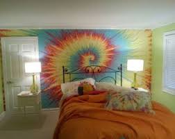 Tye Dye Wallpaper Tie Dye Bedroom Tie Dye Bedroom Walls Room Wall Painting
