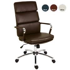 Bellona Brown Designer Eames Style Faux Leather Office Chairs T Bell Br