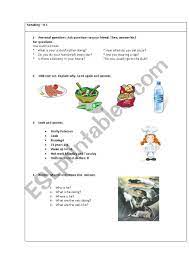 Kids always do best when they are interested. Oral Exam Card For Kids Marcel And Mona Lisa Esl Worksheet By Sgrace9