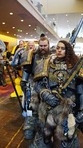 Overall it is pretty good as it feels like the army is different from the normal marine book but has enough of the building blocks to feel good. Self Warhammer 40k Space Wolf Cosplay At Gencon Space Wolves Warhammer Warhammer 40k Space Wolves