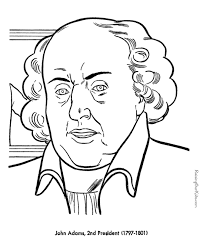 When it comes to kids' creative activities, they probably like coloring rather than anything else. John Adams Coloring Pages Free And Printable