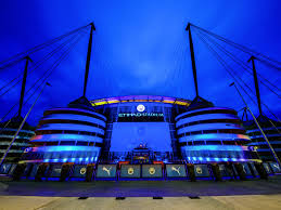 Manchester city, etihad stadium, football, sport, field, grass. Manchester City To Install Railed Seats At Etihad Bitter And Blue