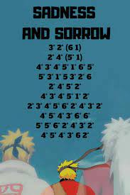 Sadness And Sorrow Ost Naruto Kalimba Tabs In 2021 Piano Notes Songs Song Notes Music Chords