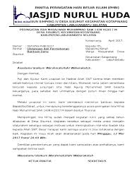 Spanduk peringatan isra mi'raj majelis taklim.cdr. Panitia Peringatan Isra Mi Raj 2017 Pdf