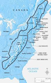 40 North America Mountains Map Uh9g In 2020 Appalachian Mountains Map Appalachian Mountains Appalachia