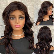 Charisma White Hair Long Body Wave Lace Front Wig Pre Plucked Synthetic Lace