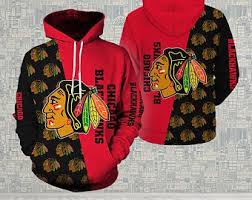 Largest selections of sports merchandise for the chicago blackhawks, bears, bulls, cubs and white sox. Blackhawks Hoodie Etsy