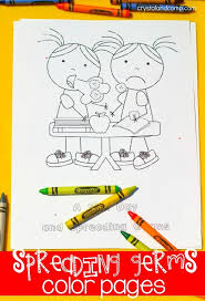 The spruce / wenjia tang take a break and have some fun with this collection of free, printable co. No More Spreading Germs Free Coloring Pages Homeschool Giveaways