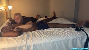 Bear Daddy Matt Tickles And Teases Black Jamal BBC - Porno Gay