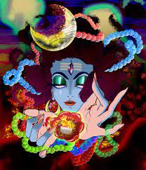 Trippy Shiva Deities Om Namah Shivay Art