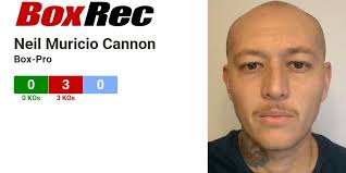 BoxRec: Neil Muricio Cannon