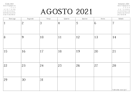 Name * email * website. Calendarios E Planejadores Imprimiveis Para O Mes Agosto 2021 A4 A3 Para Pdf E Png 7calendar