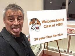 Matt LeBlanc at his high school reunion in 2015!