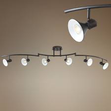 Pro Track Rhodes 6 Light Bronze Hood Led Track Fixture Walmart Com Walmart Com