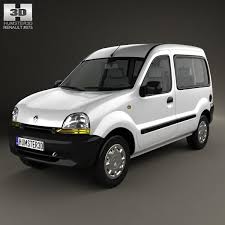 Renault Kangoo 1997 3d Model Ad Kangoo Renault Model Autos