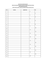 80% menganggap dokumen ini bermanfaat, tandai dokumen ini sebagai bermanfaat. Daftar Hadir Dan Notulen Rapat